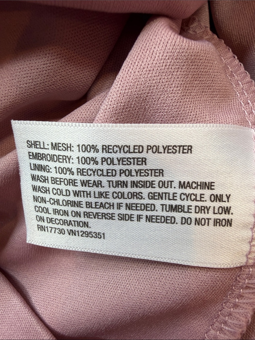 Cat & Jack Girls Mauve Embroidered Floral Tulle Flower Girl Party Dress Size 8 - Picture 10 of 12